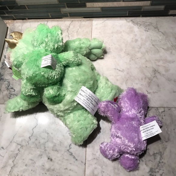 New 2004 Starbucks Frog Prince Bearista Bear Kiss Me Frog & two Baby frogs NWT - Picture 2 of 3